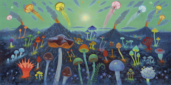 Moonrise Over Mushrooms